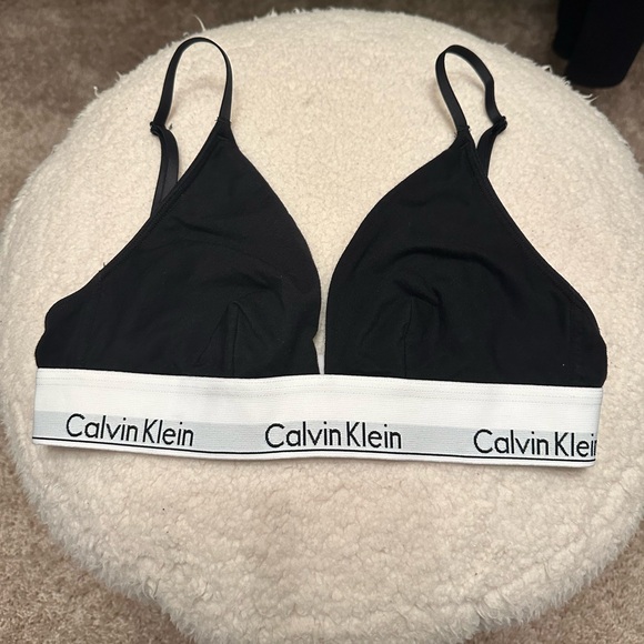 Calvin Klein Cotton Bralette - Picture 3 of 4